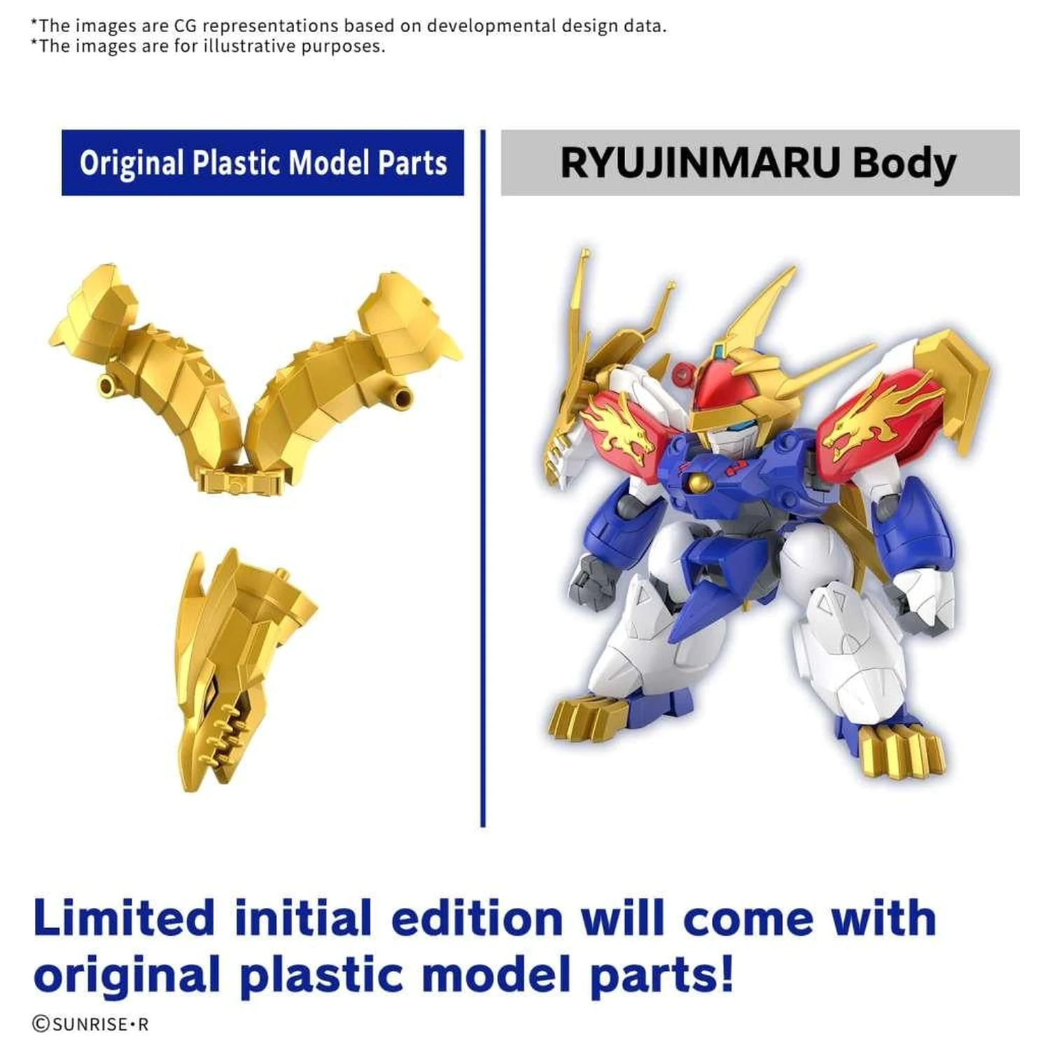 Gundam Ryujinmaru *Limited initial edition Model Kit fotografija proizvoda