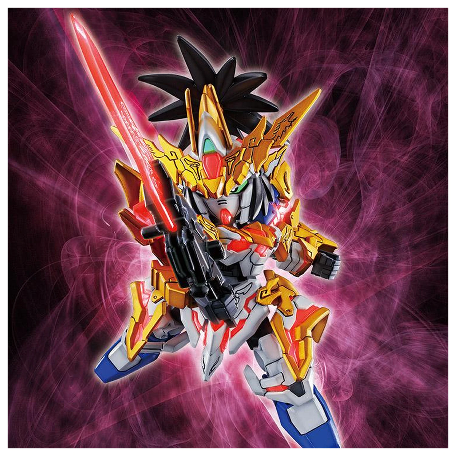 GUNDAM SD Sangoku Soketsuden Liu Bei Unicorn Gundam Model Kit fotografija proizvoda