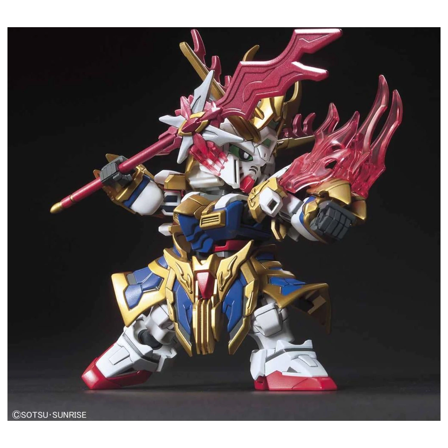 GUNDAM SD Sangoku Soketsuden Zhang Fei God Gundam Komplet modela fotografija proizvoda
