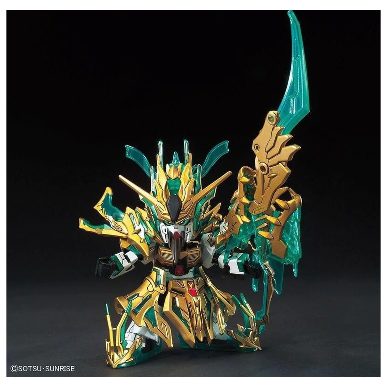 GUNDAM SD Sangoku Wu Sheng Guan Yu Yun Chang V Gundam Komplet modela fotografija proizvoda