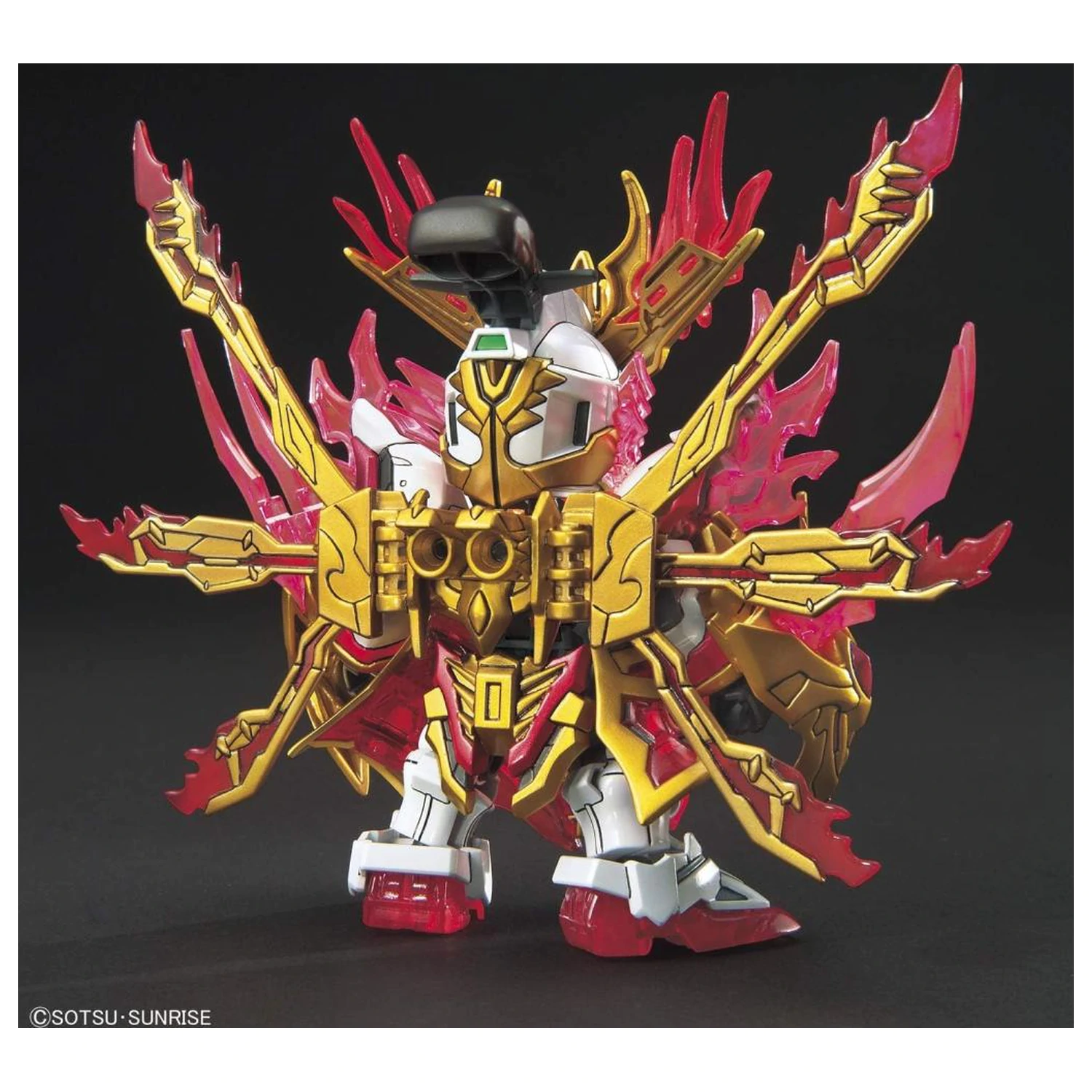 Gundam SD Sangoku Yan Huang Zhang Fei God Gundam Komplet modela fotografija proizvoda