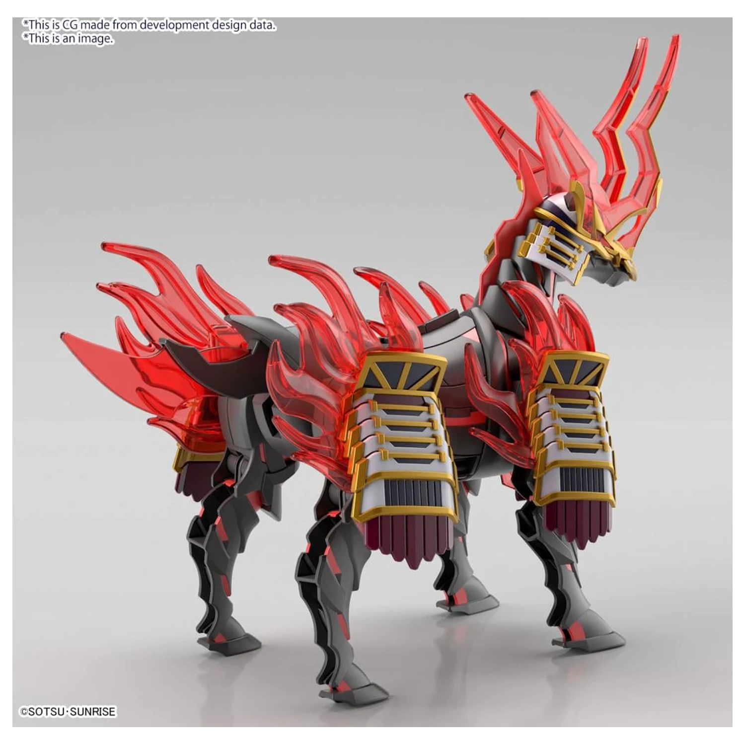 GUNDAM SDW Heroes Nobunaga's War Horse komplet modela fotografija proizvoda