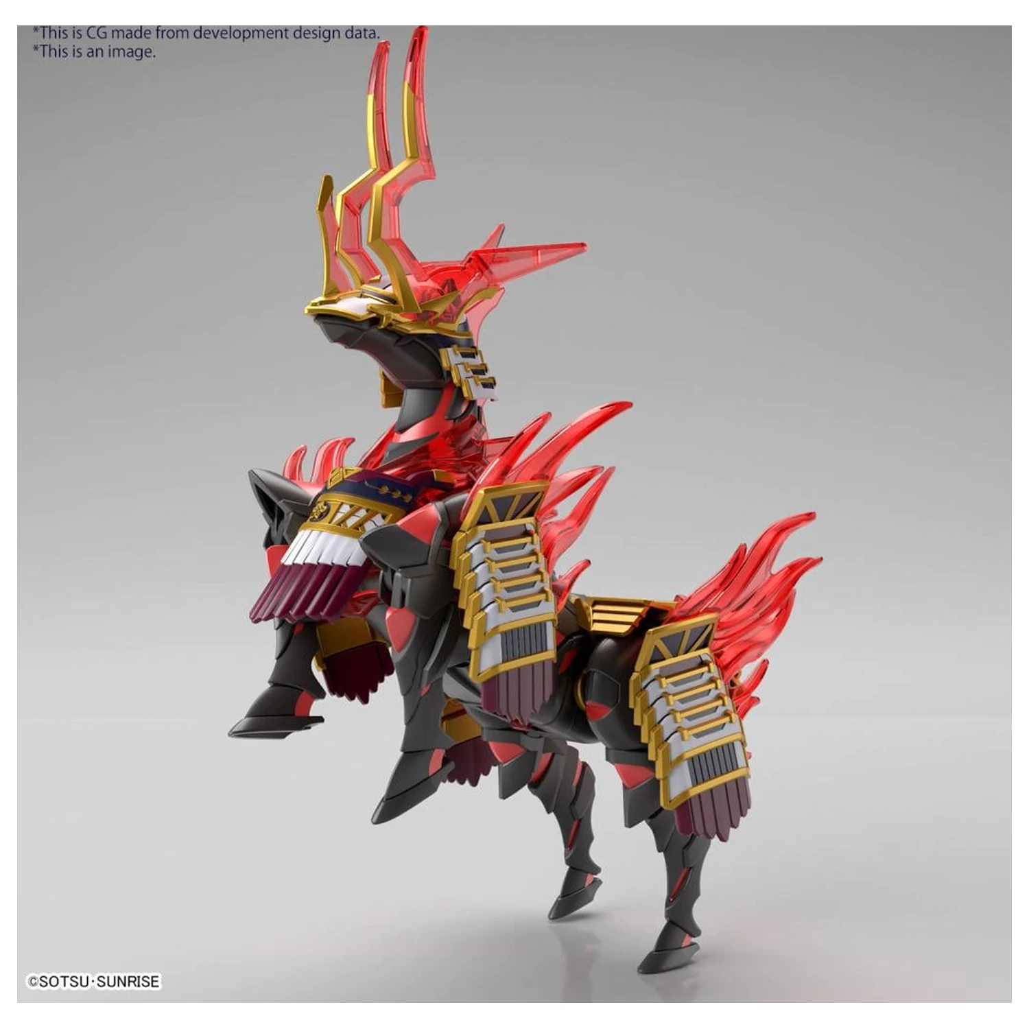 GUNDAM SDW Heroes Nobunaga's War Horse komplet modela fotografija proizvoda