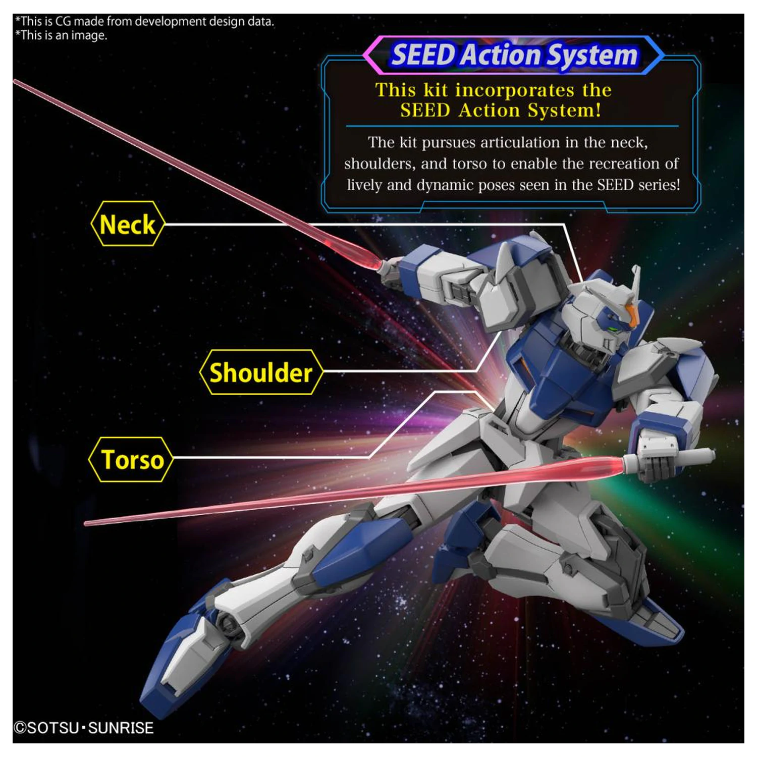 Gundam Seed Freedom HG 1/144 Duel Blitz Gundam komplet modela fotografija proizvoda