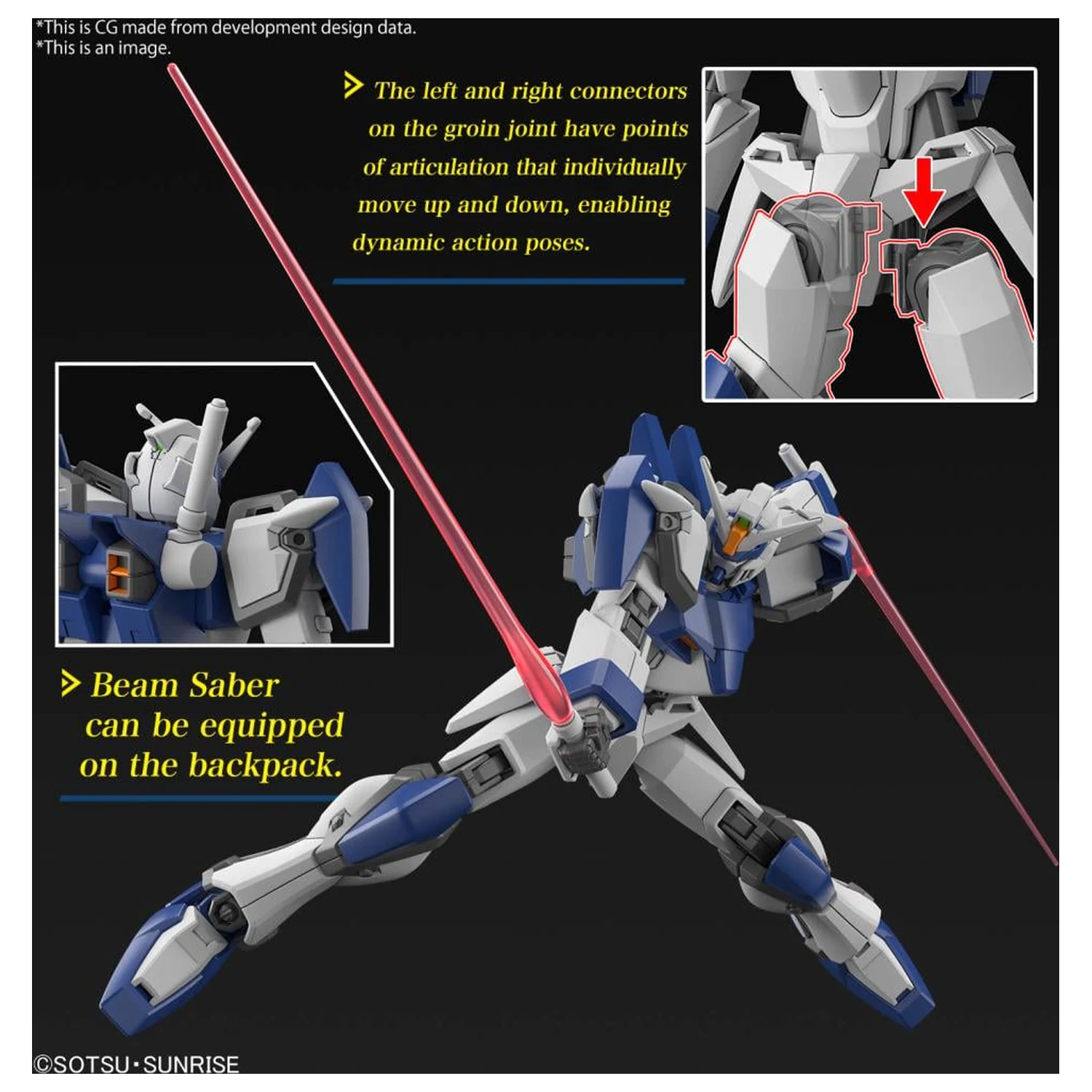 Gundam Seed Freedom HG 1/144 Duel Blitz Gundam komplet modela fotografija proizvoda