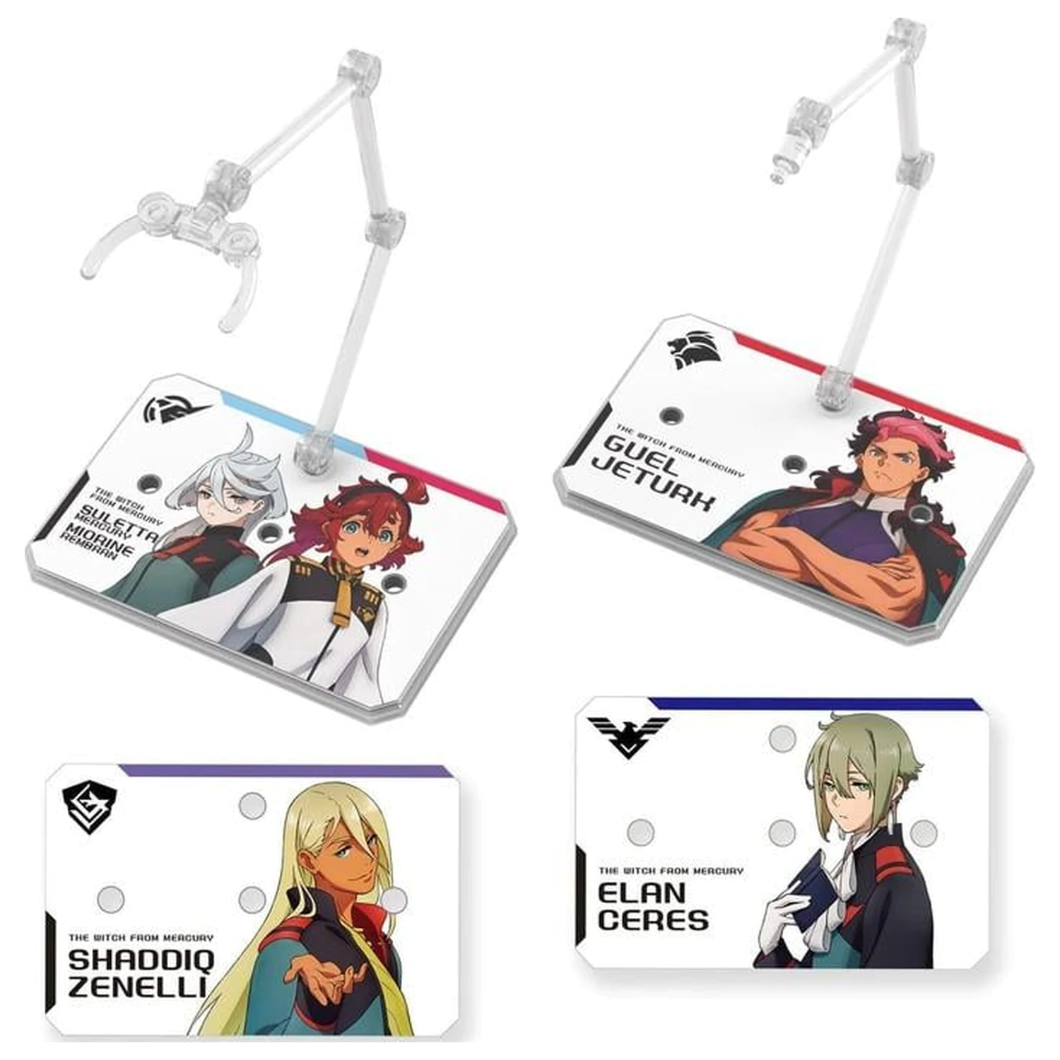 Gundam: The Witch from Mercury - Action Base 6 Sticker Set (Clear) Model Kit komplet pribora fotografija proizvoda