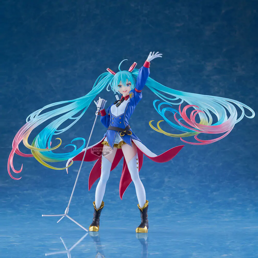 Gundam x Hatsune Miku 45th Anniversary Gundam Collaboration Banpresto Evolve figura 21 cm fotografija proizvoda