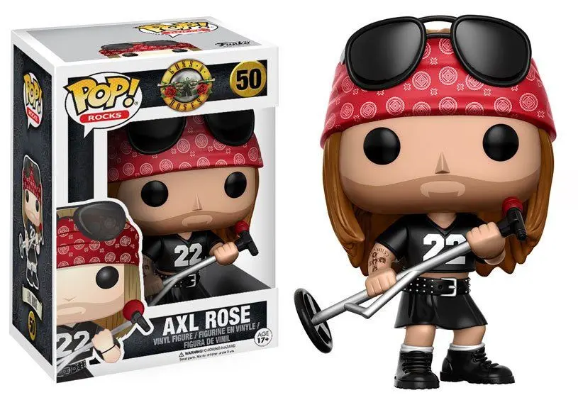 Guns N´ Roses POP! Rocks Vinyl Figura Axl Rose 9 cm fotografija proizvoda