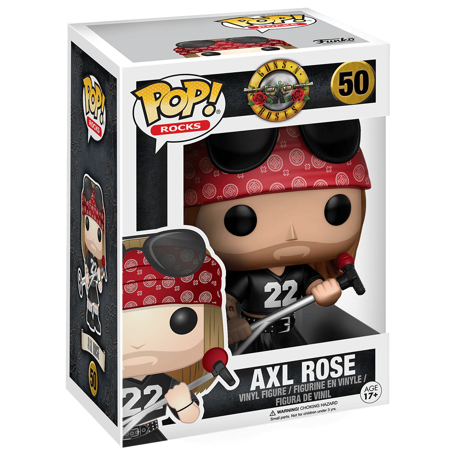 Guns N´ Roses POP! Rocks Vinyl Figura Axl Rose 9 cm fotografija proizvoda