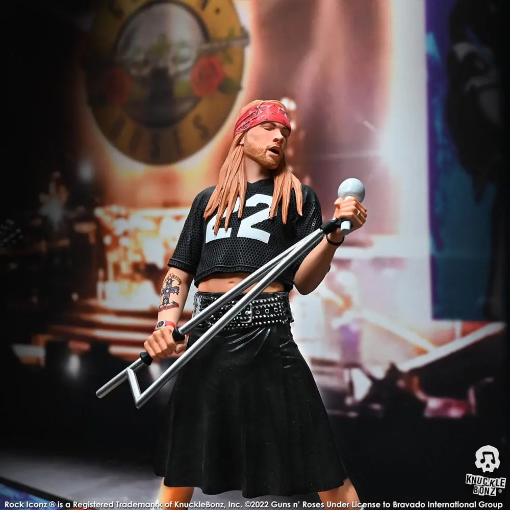 Guns N' Roses Rock Iconz Kip Axl Rose II 22 cm fotografija proizvoda