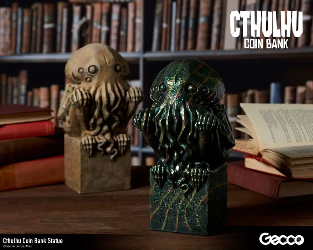 H.P. Lovecraft Cthulhu Mythos kasica u obliku statue Cthulhu (Original Color) 24 cm fotografija proizvoda