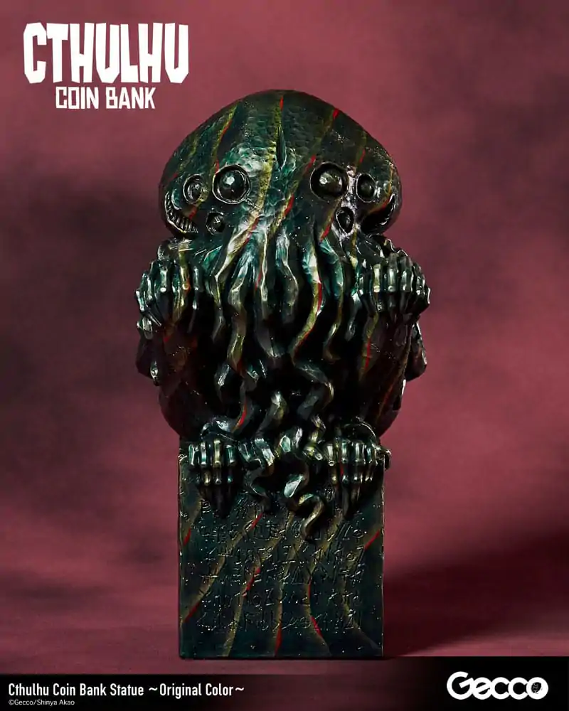 H.P. Lovecraft Cthulhu Mythos kasica u obliku statue Cthulhu (Original Color) 24 cm fotografija proizvoda