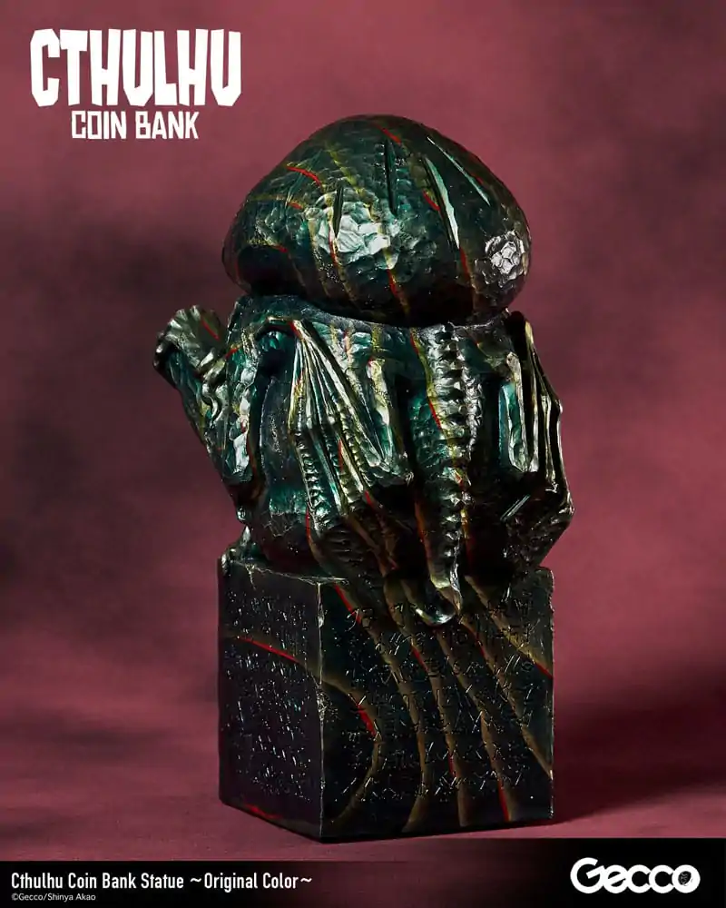 H.P. Lovecraft Cthulhu Mythos kasica u obliku statue Cthulhu (Original Color) 24 cm fotografija proizvoda