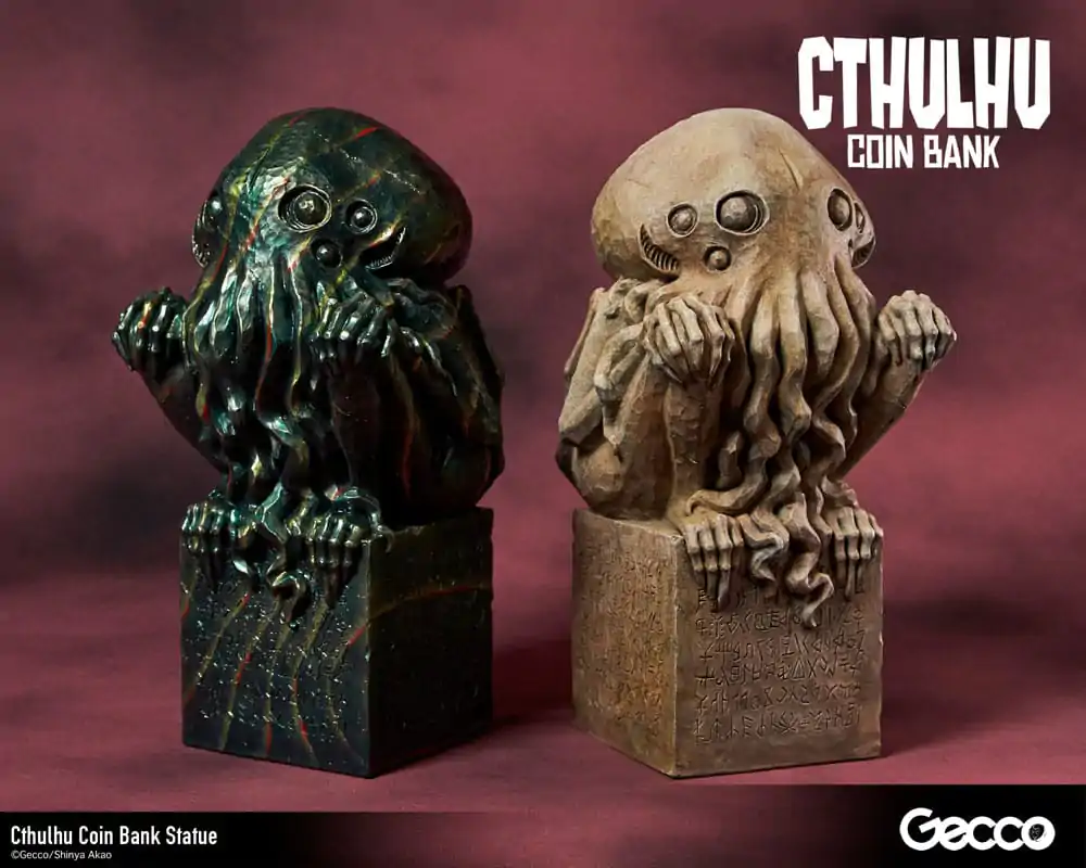 H.P. Lovecraft Cthulhu Mythos kasica u obliku statue Cthulhu (Original Color) 24 cm fotografija proizvoda