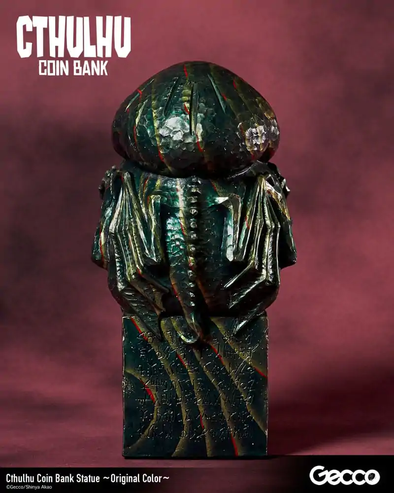 H.P. Lovecraft Cthulhu Mythos kasica u obliku statue Cthulhu (Original Color) 24 cm fotografija proizvoda