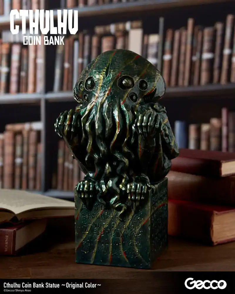 H.P. Lovecraft Cthulhu Mythos kasica u obliku statue Cthulhu (Original Color) 24 cm fotografija proizvoda