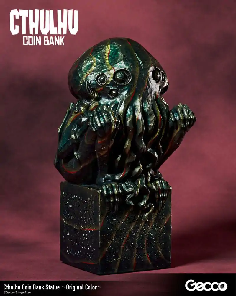 H.P. Lovecraft Cthulhu Mythos kasica u obliku statue Cthulhu (Original Color) 24 cm fotografija proizvoda