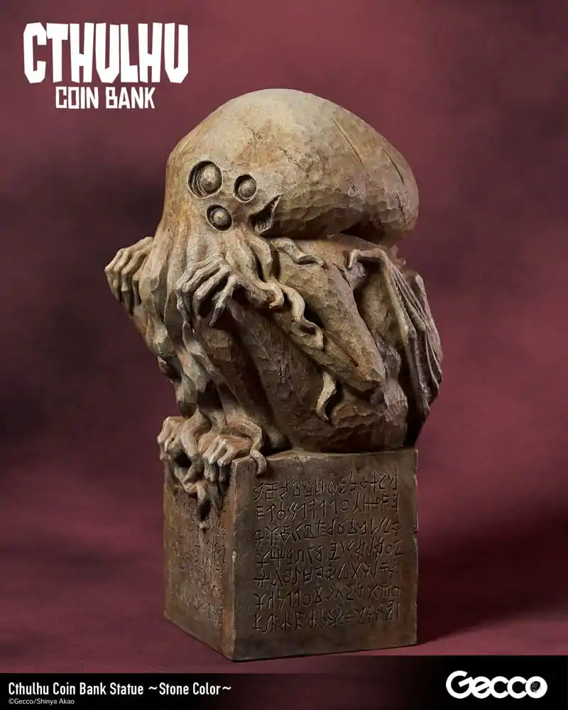 H.P. Lovecraft Cthulhu Mythos kasica kip Cthulhu (Stone Color) 24 cm fotografija proizvoda