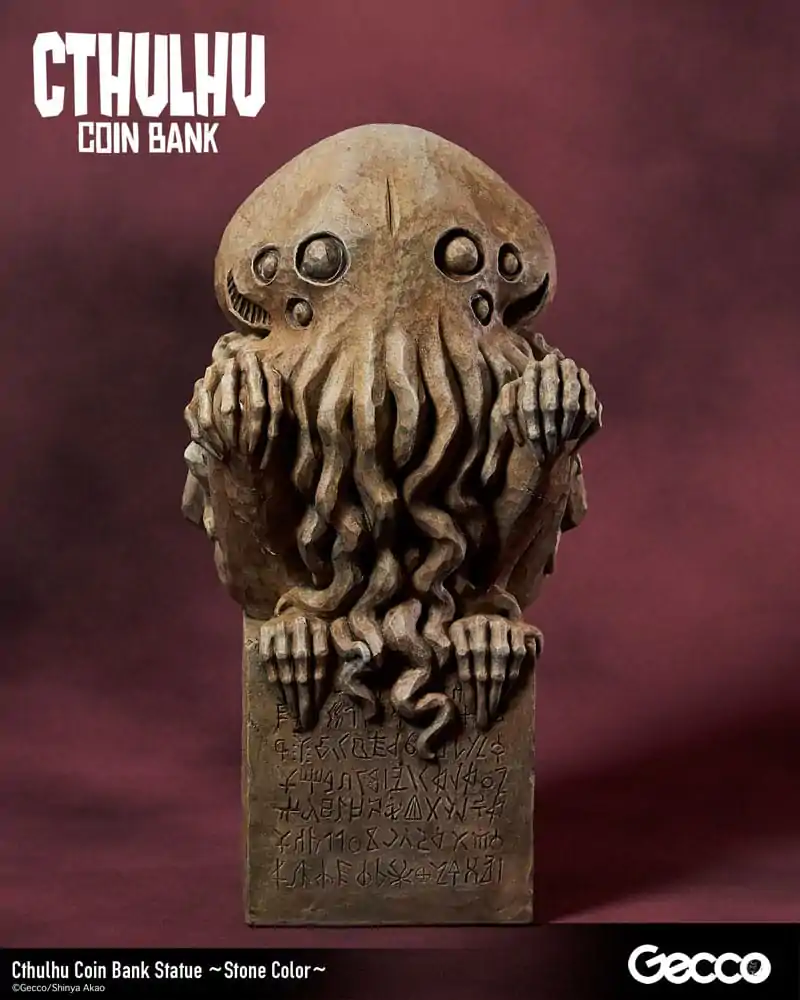 H.P. Lovecraft Cthulhu Mythos kasica kip Cthulhu (Stone Color) 24 cm fotografija proizvoda