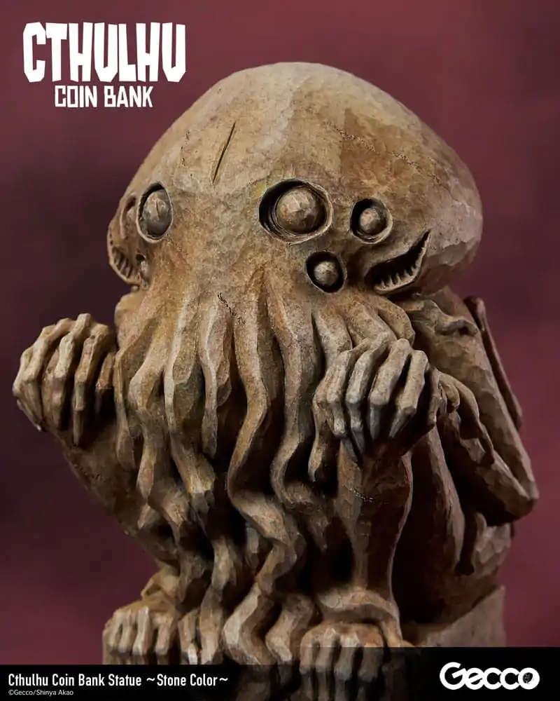 H.P. Lovecraft Cthulhu Mythos kasica kip Cthulhu (Stone Color) 24 cm fotografija proizvoda