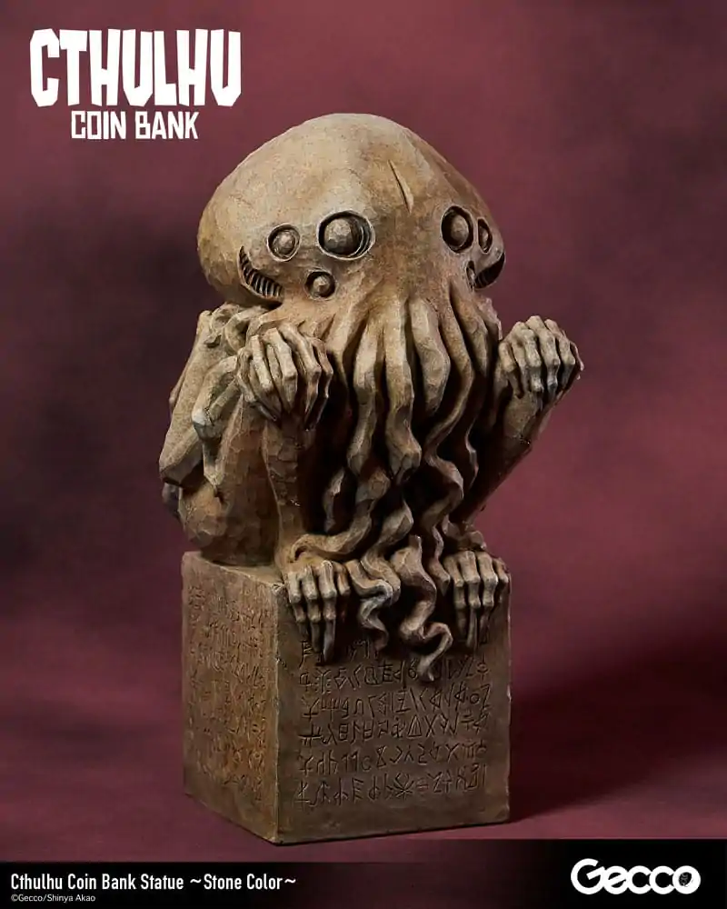 H.P. Lovecraft Cthulhu Mythos kasica kip Cthulhu (Stone Color) 24 cm fotografija proizvoda