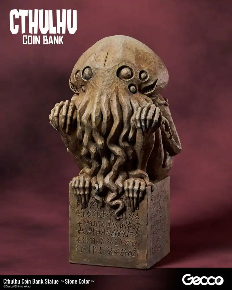 H.P. Lovecraft Cthulhu Mythos kasica kip Cthulhu (Stone Color) 24 cm fotografija proizvoda