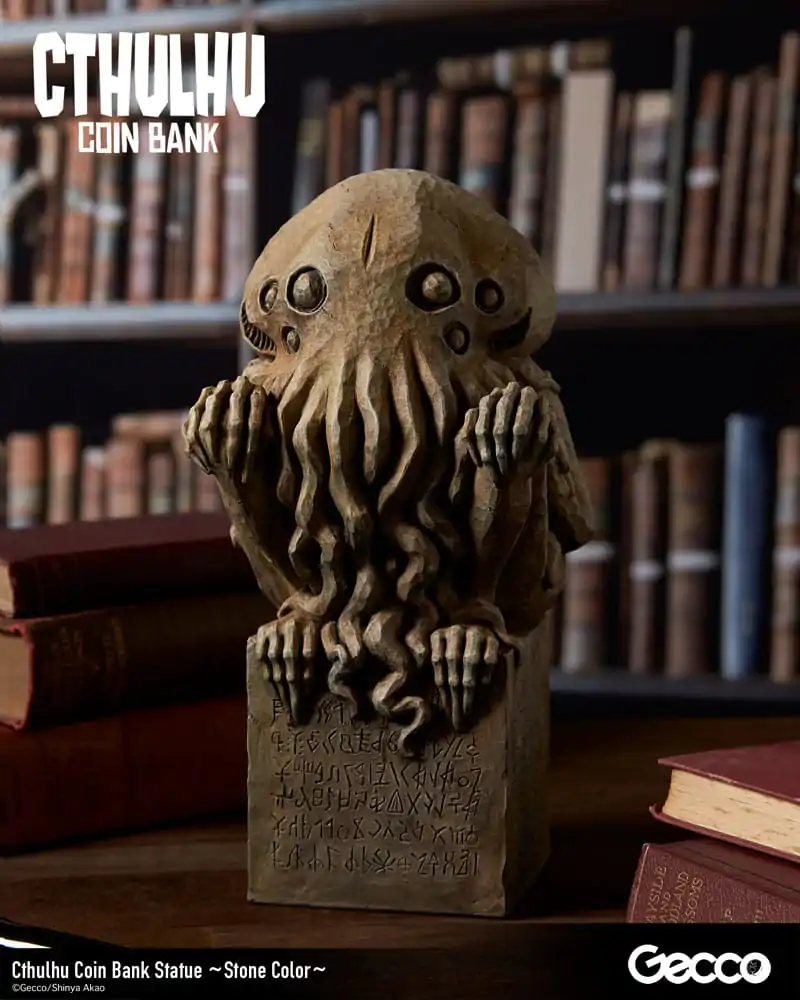 H.P. Lovecraft Cthulhu Mythos kasica kip Cthulhu (Stone Color) 24 cm fotografija proizvoda