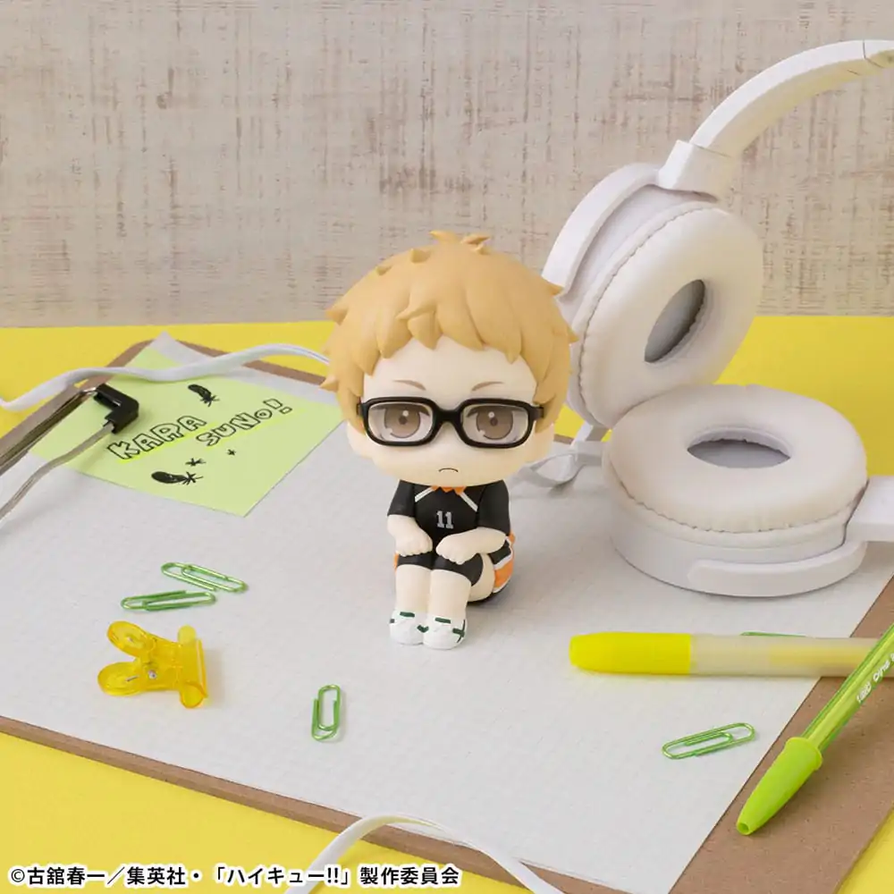 Haikyu!! Look Up PVC kipić Kei Tsukishima Uniform Ver. 11 cm fotografija proizvoda