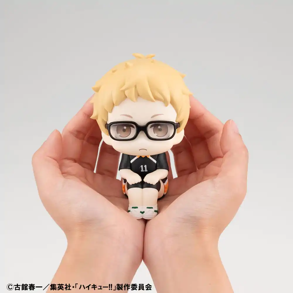 Haikyu!! Look Up PVC Kipić Kei Tsukishima Uniform Ver. 11 cm (s poklonom) fotografija proizvoda