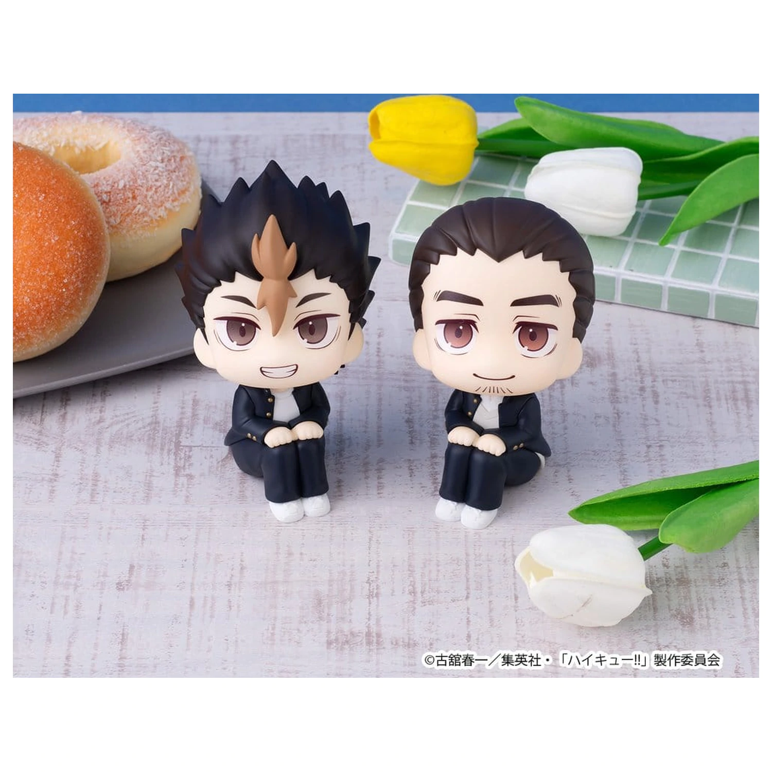 Haikyu!! Look Up PVC figure 2-paket Yu Nishinoya i Asahi Azumane 11 cm (s poklonom) fotografija proizvoda