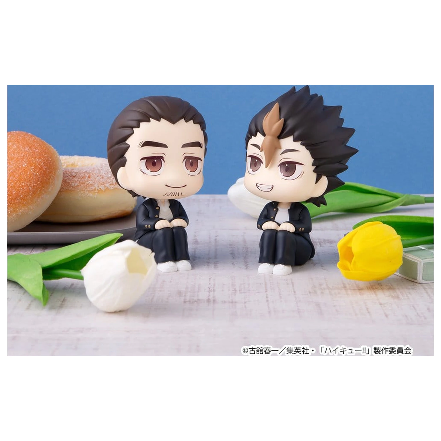 Haikyu!! Look Up PVC figure 2-paket Yu Nishinoya i Asahi Azumane 11 cm (s poklonom) fotografija proizvoda