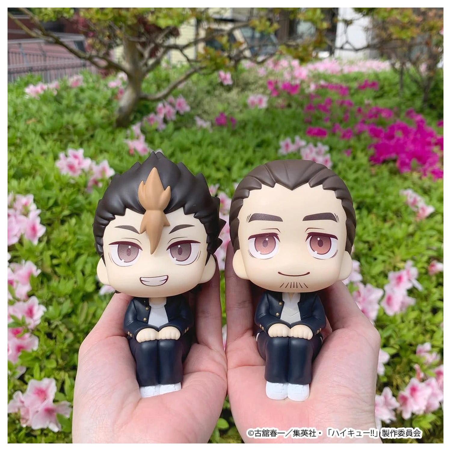 Haikyu!! Look Up PVC figure 2-paket Yu Nishinoya i Asahi Azumane 11 cm (s poklonom) fotografija proizvoda