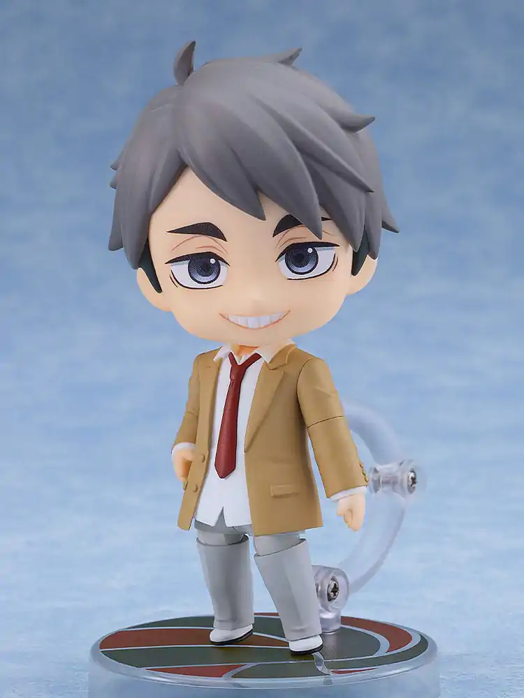 Haikyu!! Nendoroid akcijska figura Osamu Miya školska uniforma Ver. 10 cm fotografija proizvoda