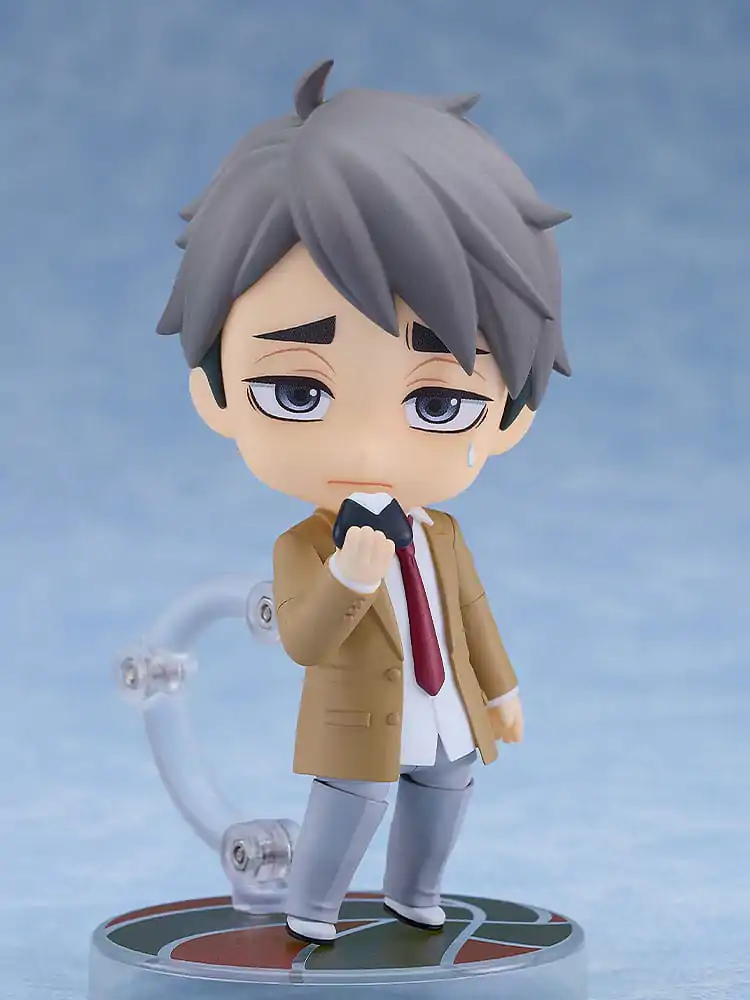 Haikyu!! Nendoroid akcijska figura Osamu Miya školska uniforma Ver. 10 cm fotografija proizvoda