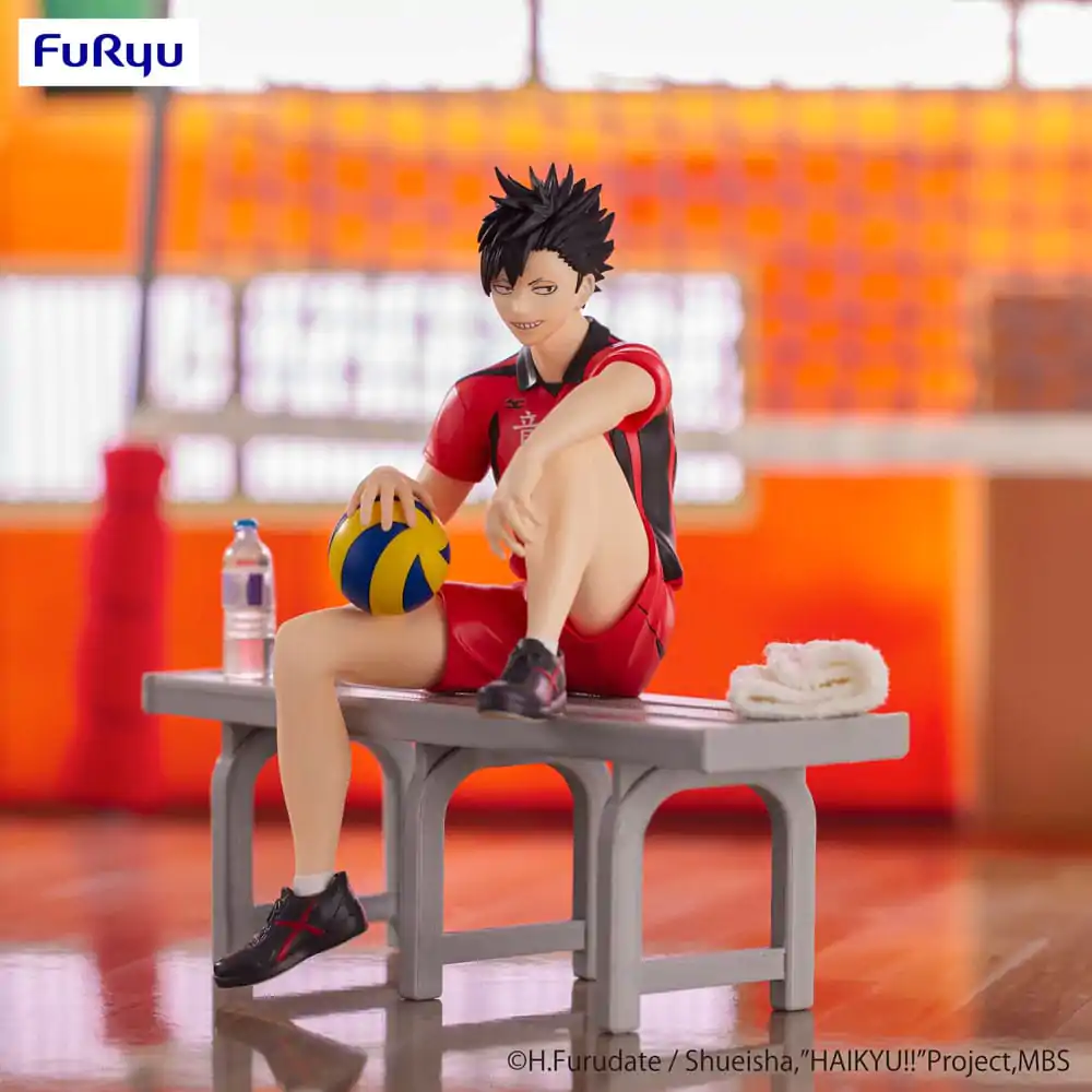 Haikyu!! Držač za rezance PVC Kipić Tetsuro Kuroo 14 cm fotografija proizvoda