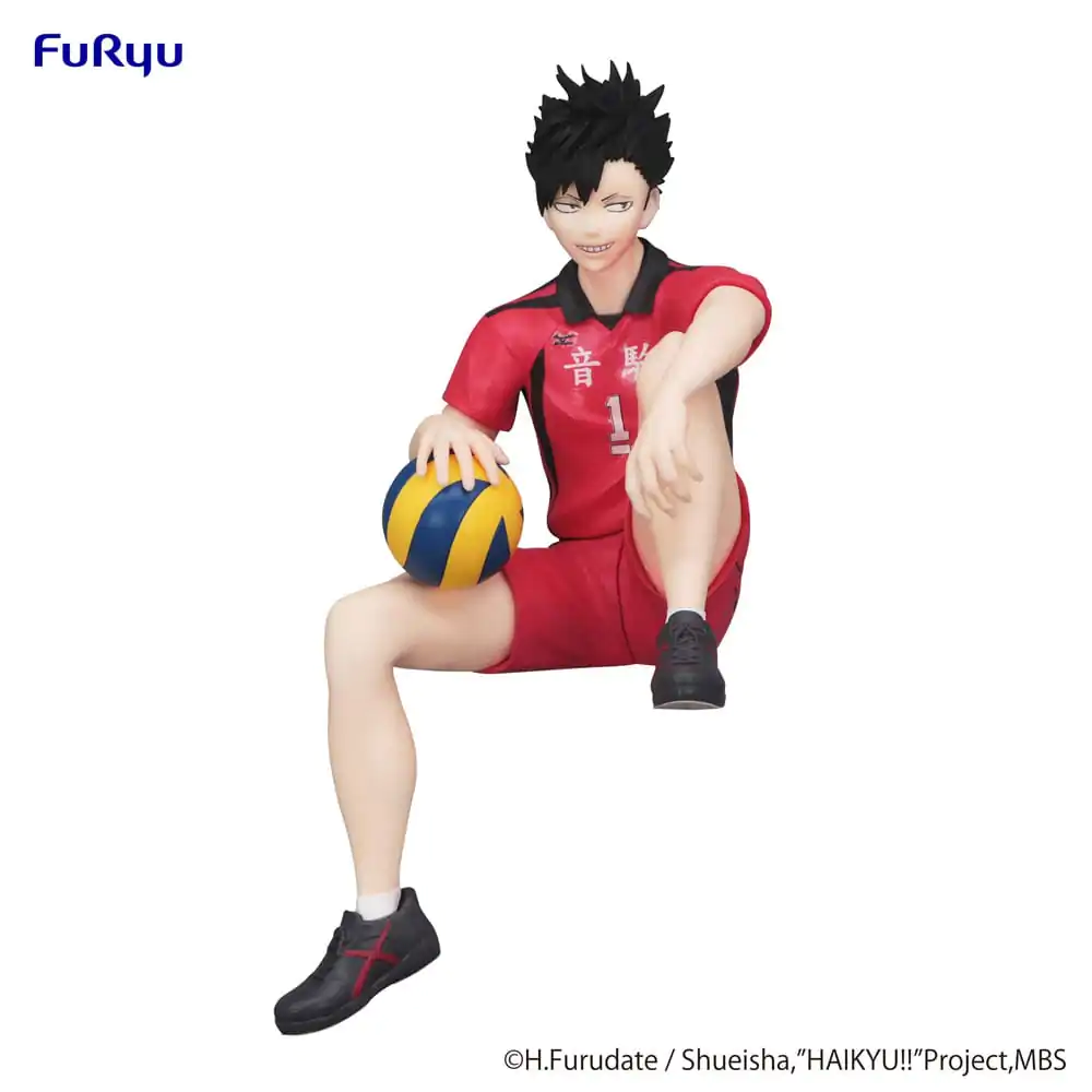 Haikyu!! Držač za rezance PVC Kipić Tetsuro Kuroo 14 cm fotografija proizvoda