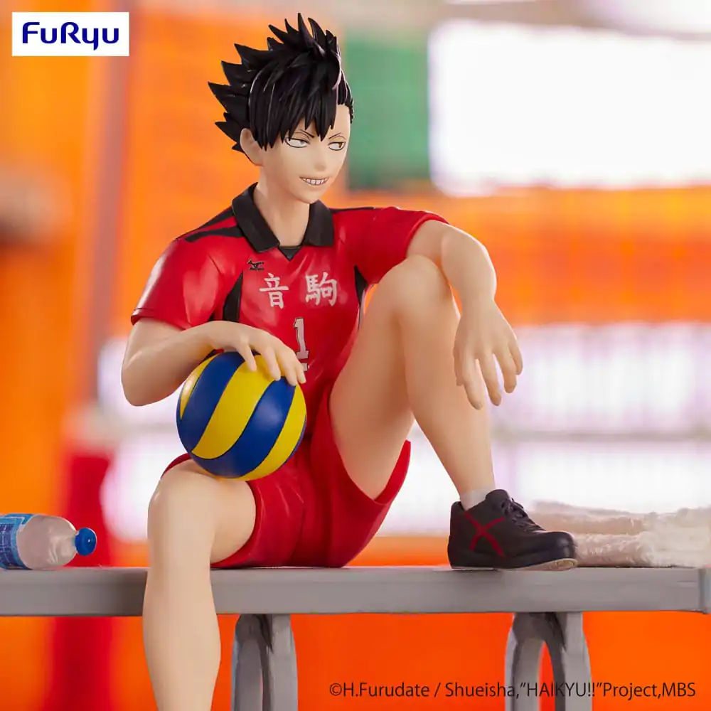 Haikyu!! Držač za rezance PVC Kipić Tetsuro Kuroo 14 cm fotografija proizvoda