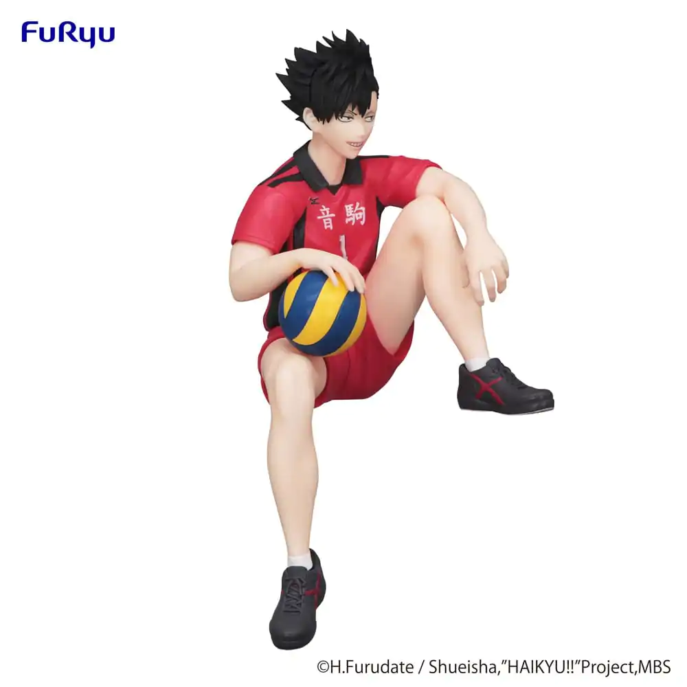 Haikyu!! Držač za rezance PVC Kipić Tetsuro Kuroo 14 cm fotografija proizvoda