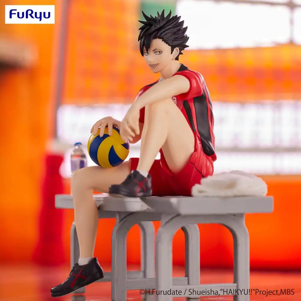 Haikyu!! Držač za rezance PVC Kipić Tetsuro Kuroo 14 cm fotografija proizvoda