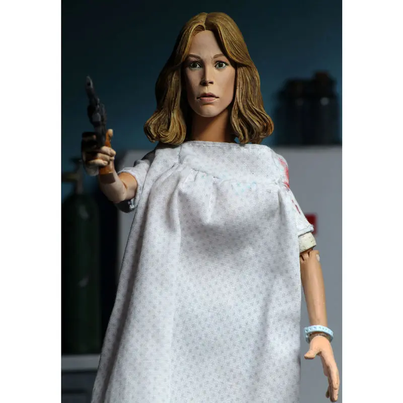 Halloween 2 Retro akcijske figure pakiranje od 2 komada Doctor Loomis i Laurie Strode 20 cm fotografija proizvoda