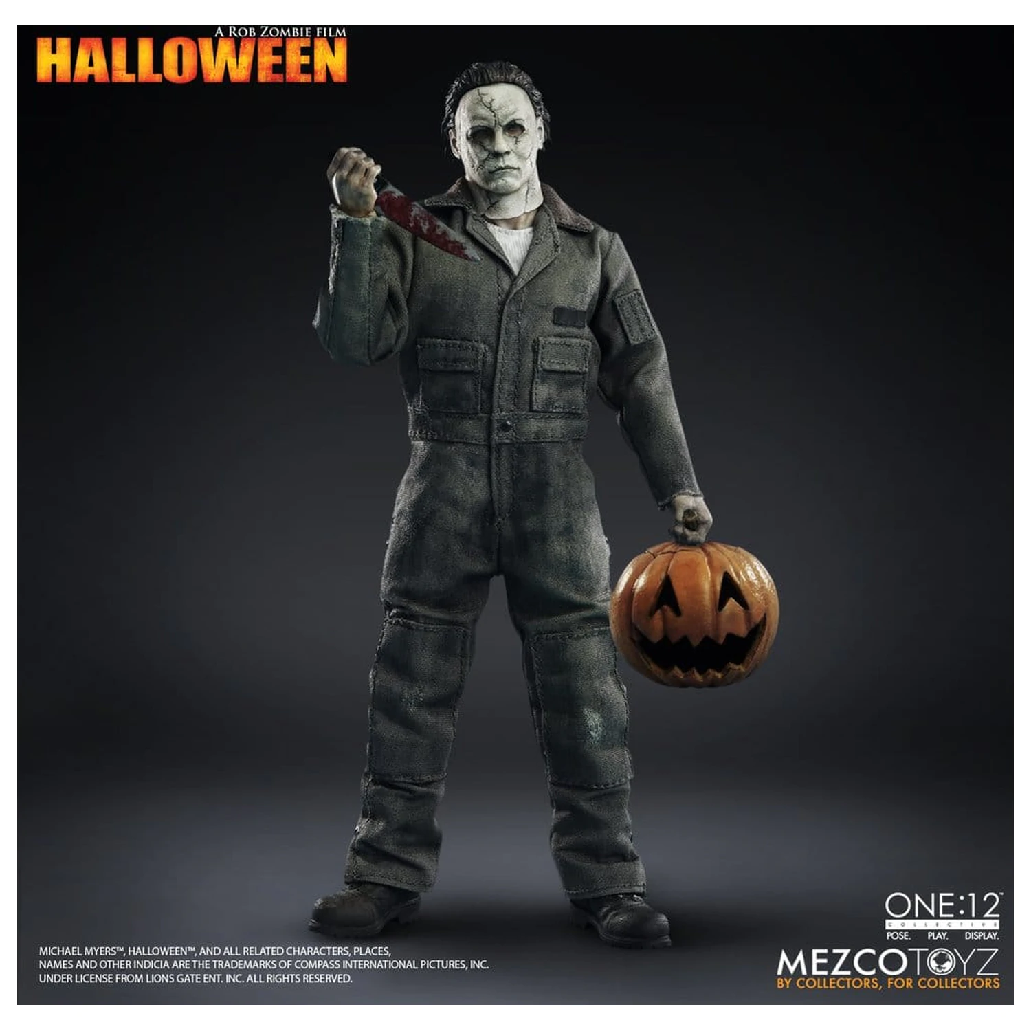 Halloween (2007) One:12 Collective akcijska figura 1/12 Michael Myers 17 cm fotografija proizvoda