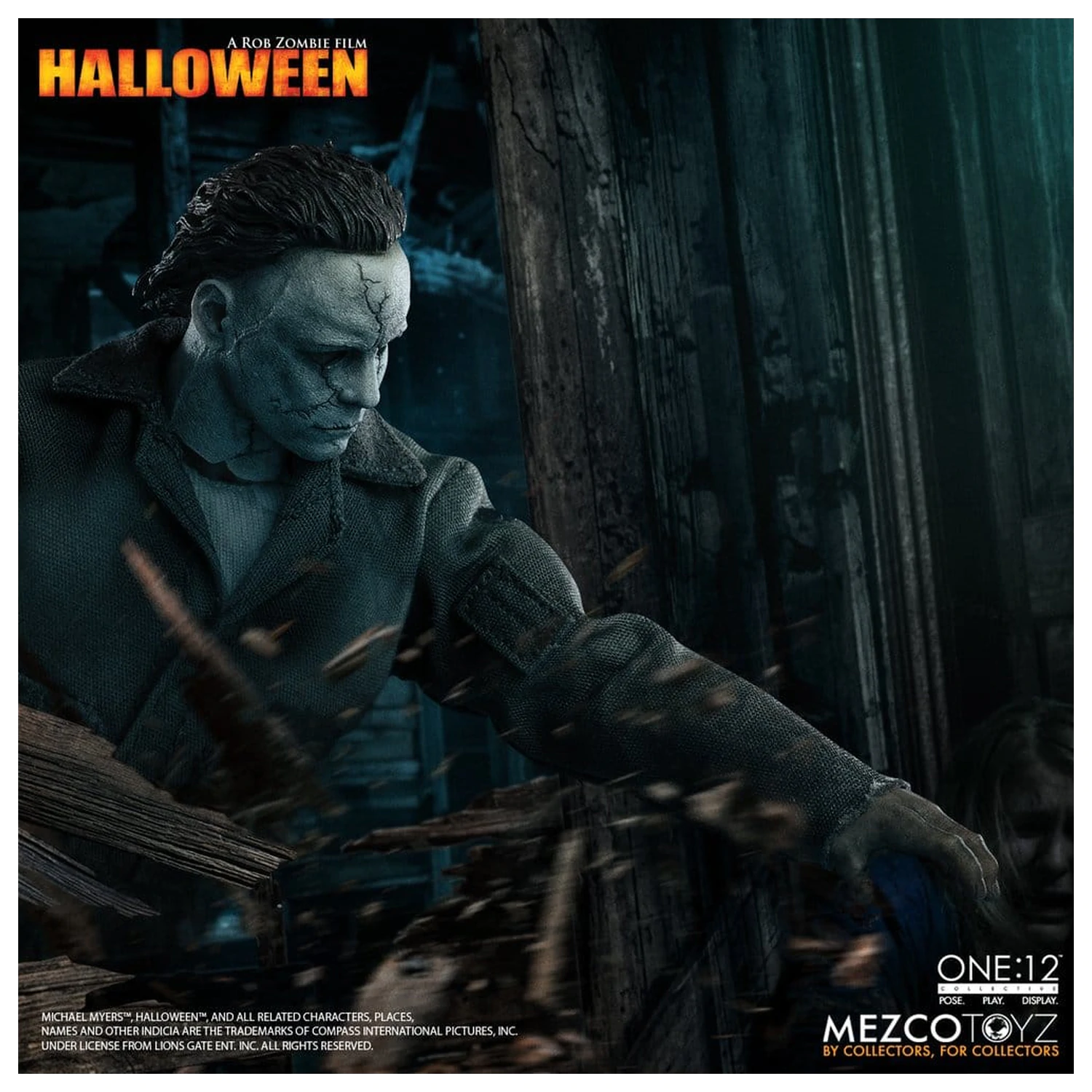 Halloween (2007) One:12 Collective akcijska figura 1/12 Michael Myers 17 cm fotografija proizvoda