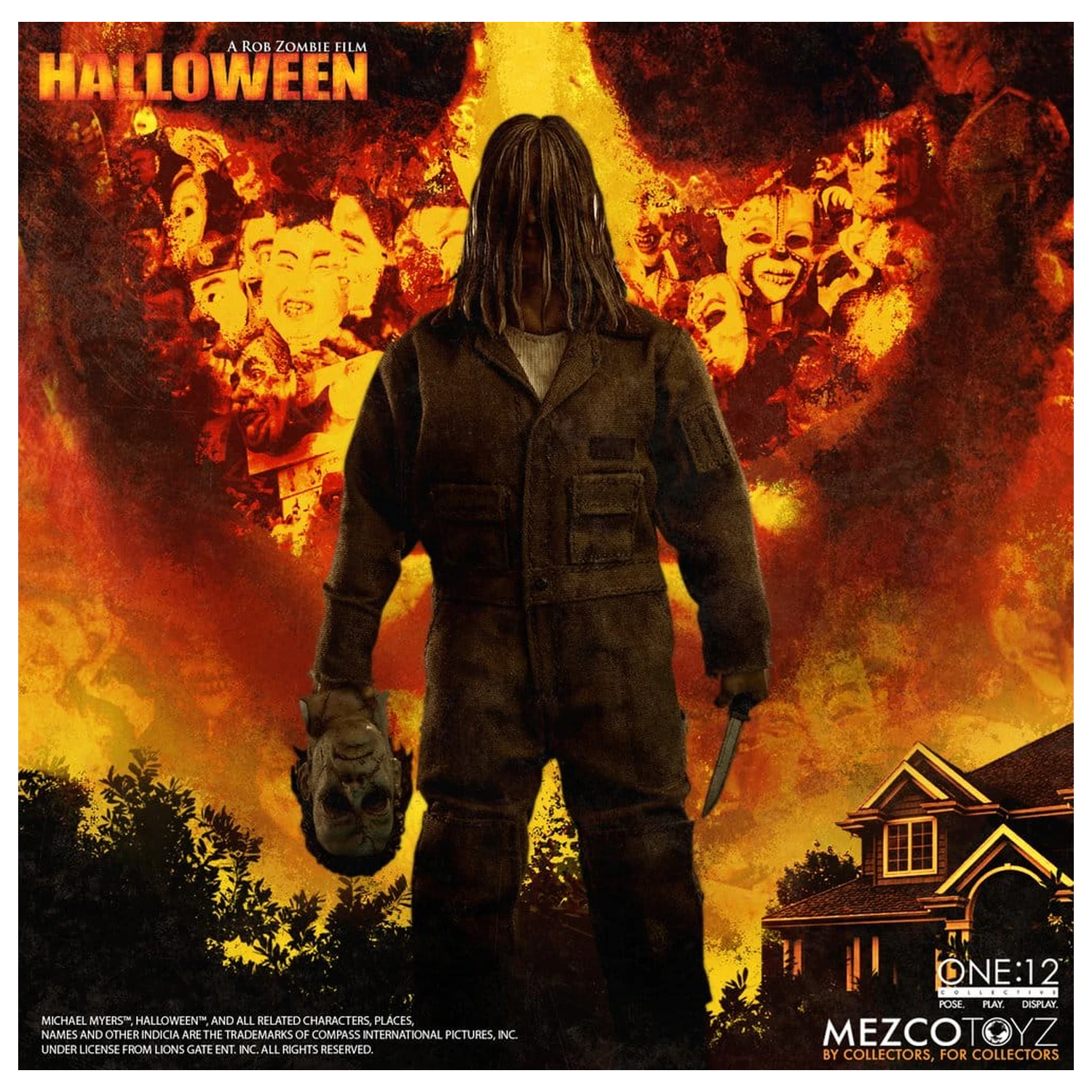 Halloween (2007) One:12 Collective akcijska figura 1/12 Michael Myers 17 cm fotografija proizvoda