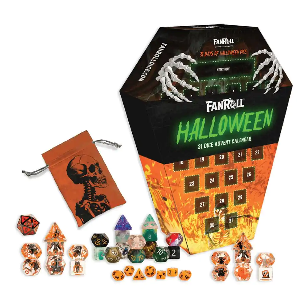 Halloween adventski kalendar 31 Days Dice Goblin fotografija proizvoda