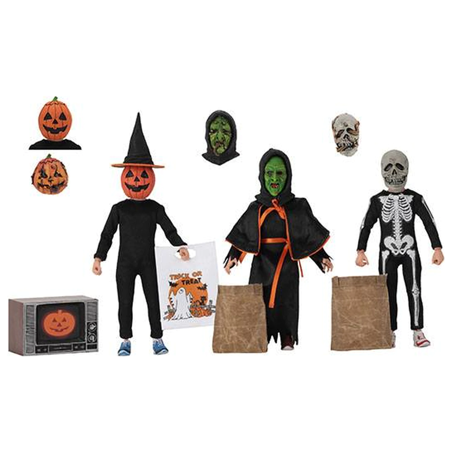 Halloween III: Season of the Witch Retro figurica 3-paket za djecu 15 cm fotografija proizvoda