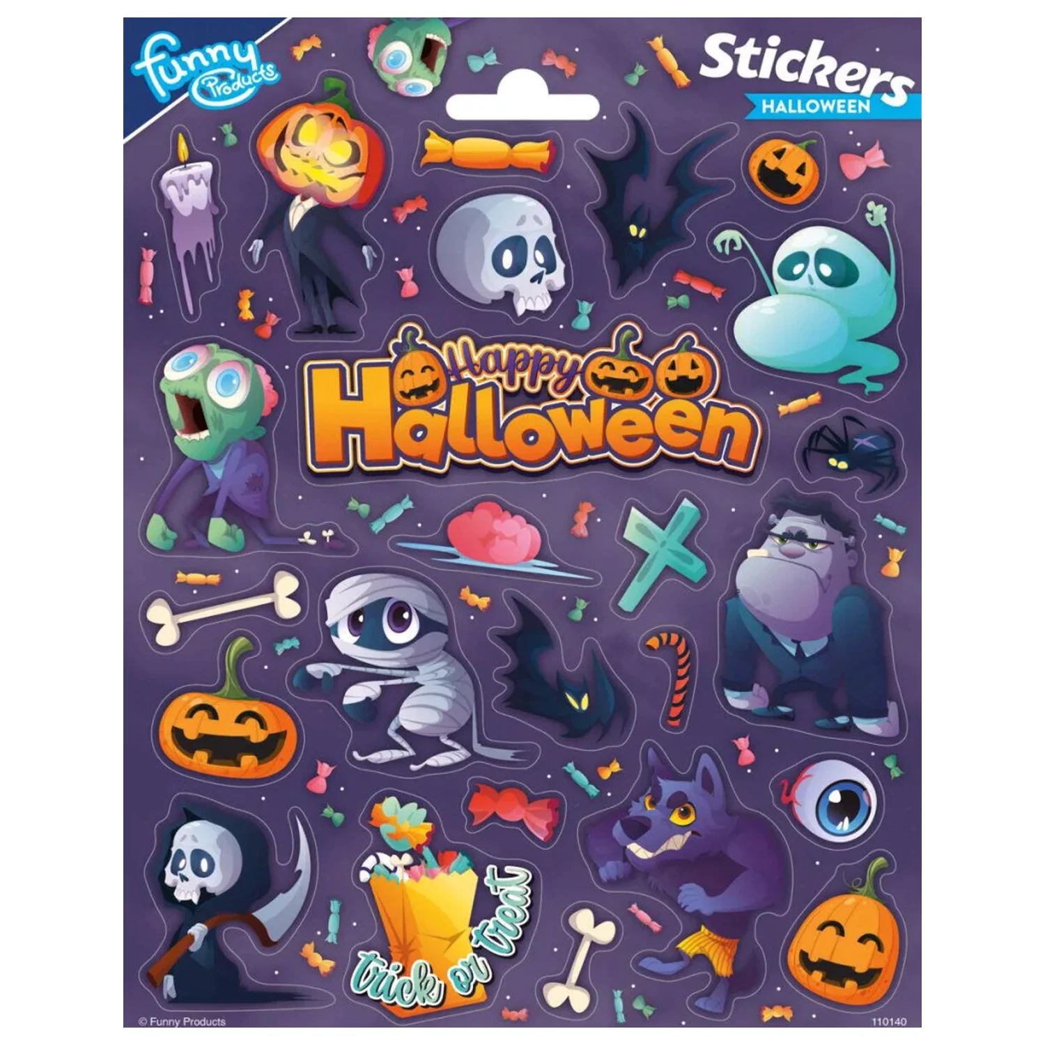 Halloween Monsters naljepnica fotografija proizvoda