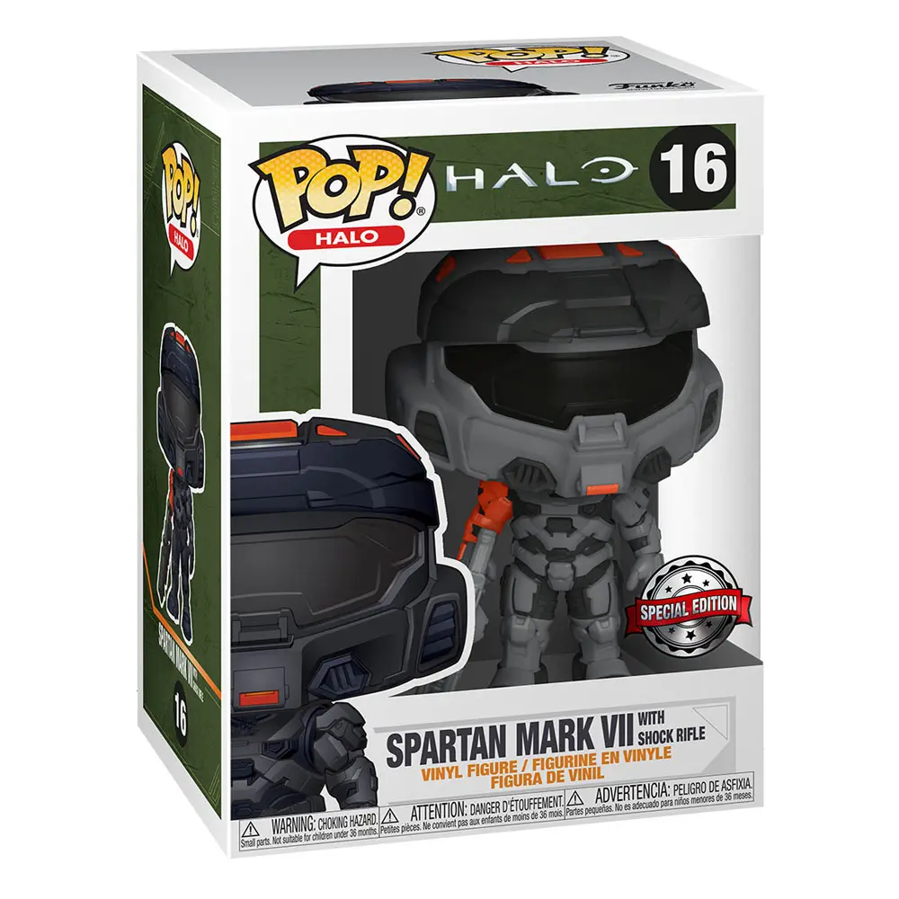 Halo Infinite POP! Games Vinilna figura Spartan Mark VII s Shock Rifle 9 cm fotografija proizvoda