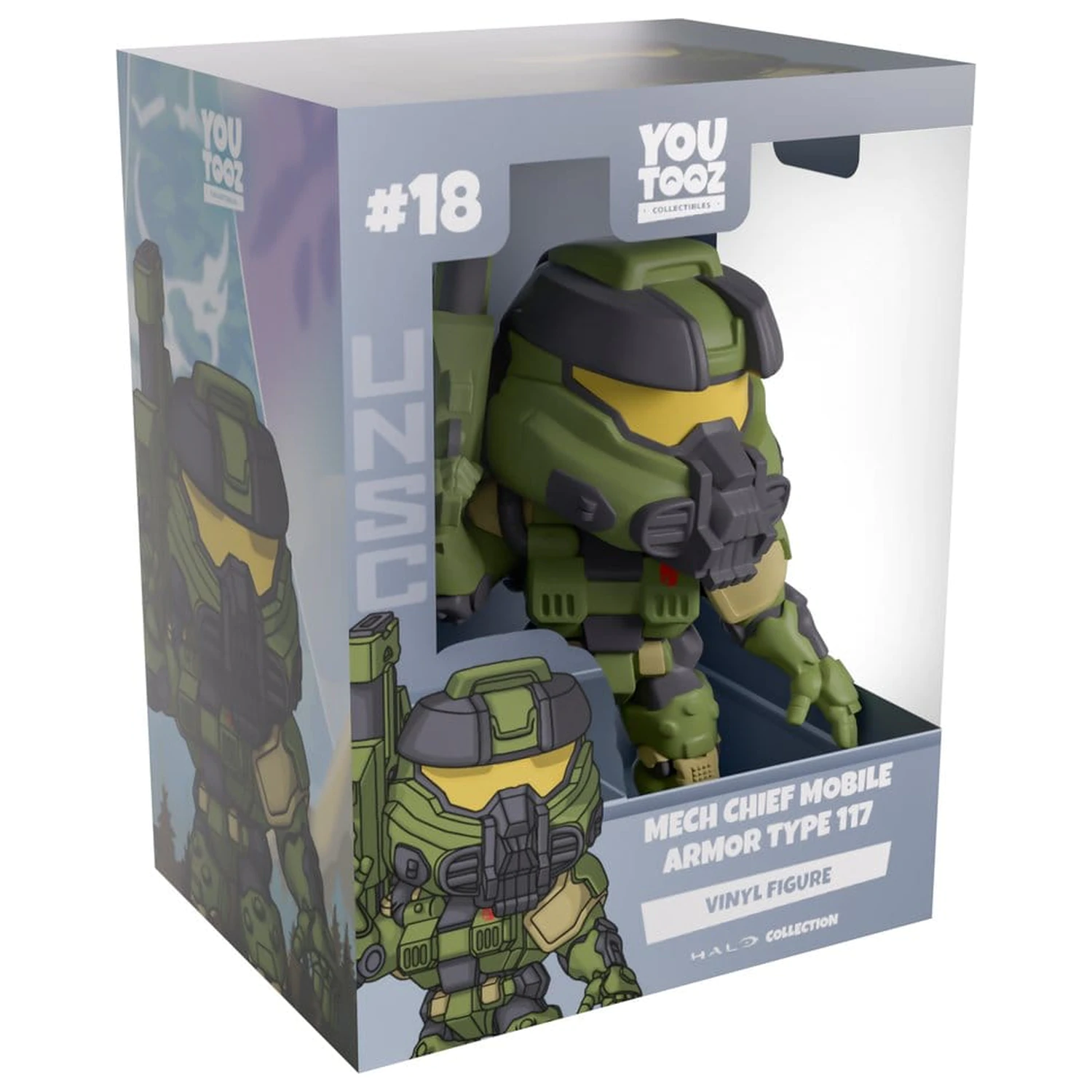 Halo Vinyl figura Mech Chief Mobile Armor tip 117 13 cm fotografija proizvoda