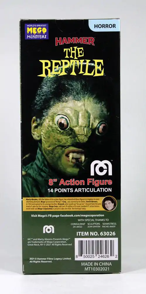 Hammer Films akcijska figura The Reptile (Boxed Version) 20 cm fotografija proizvoda