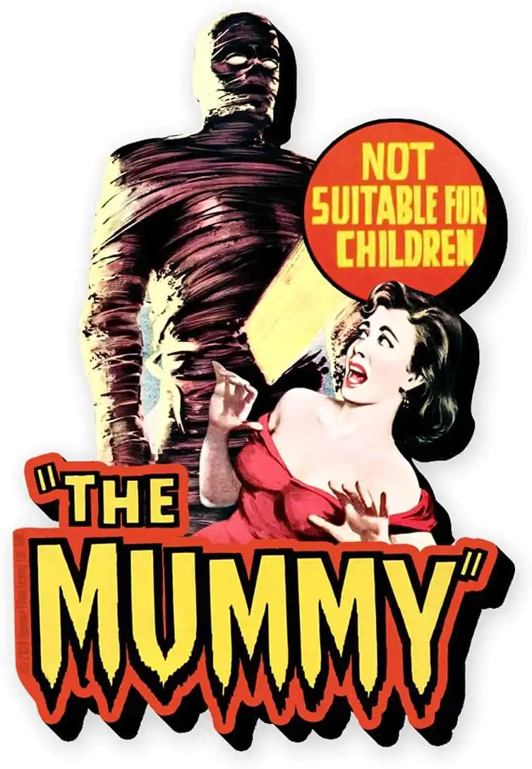 Hammer Horror: The Mummy Funky Chunky Magnet - magnet fotografija proizvoda